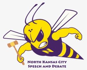 Speech And Debate Hornet Colored - North Kansas City High School Logo #2060850