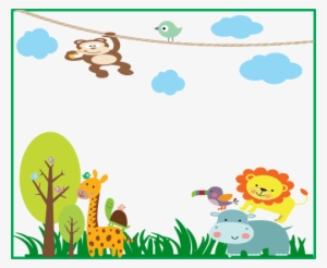 Painel Lona Festa 3,00x1,70mt Animais #2061771