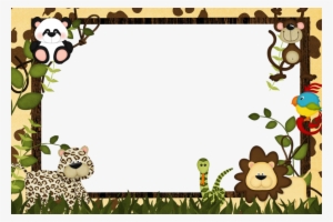 Convite Safari Png Clipart Convite Clip Art - Convite Safari #2061933