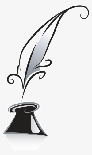 Banner Freeuse Poetry Clipart Feather - Poetry Pen Png #2062099