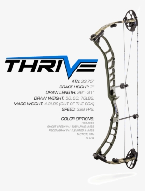 Clipart Free Library Quest Bows Homepage Hunting - Quest Thrive Gray Compound Bow #2062686