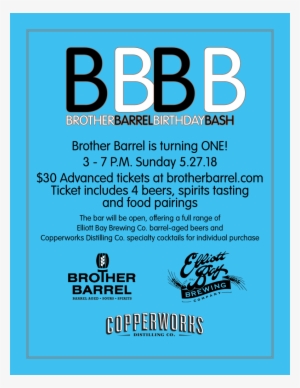 Brother Barrel Birthday Bash - Brother Barrel #2063829