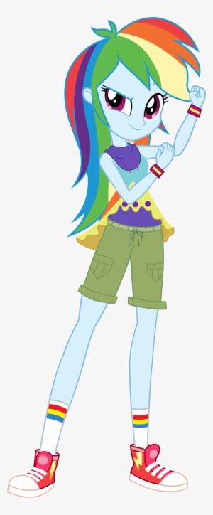Uploaded - Mlp Eg Rainbow Dash Legend Of Everfree #2063905