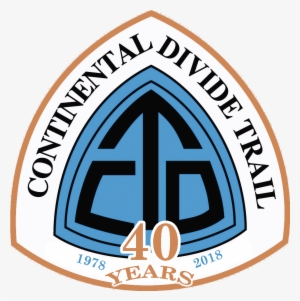 Time To Celebrate This Cdt Is 40 Years Old, And We're - Continental Divide Trail Logo #2063926