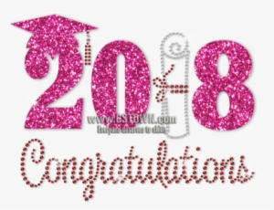 Stock Congrats 2018 Graduates Crystal Motif - Congrats Grad Png Transparente #2063984
