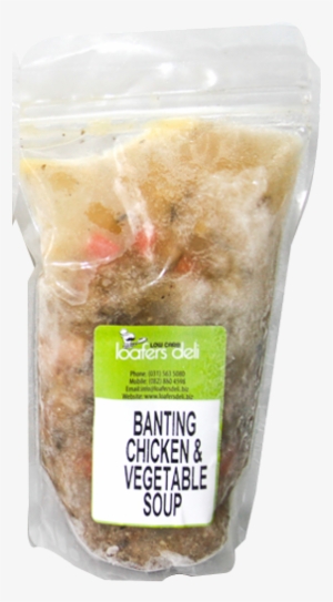 Banting Chicken & Vegetable Soup - Whole Grain #2064151