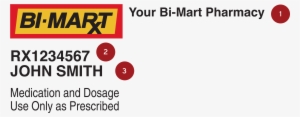 Click Here To View Bi-mart's Pharmacy Privacy Policy - Family Pharmacy #2065167