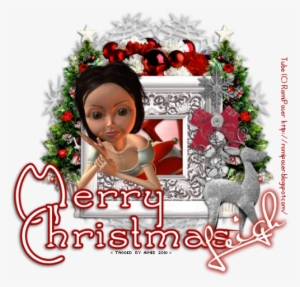 Merry Christmas - Ptu - Red And White Carnations #2065411