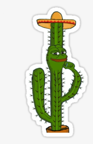 Pepe The Smug Frog Mexican Cactus - Pepe The Frog Cactus #2065611