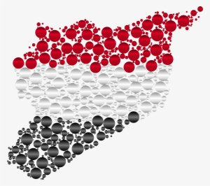 This Free Icons Png Design Of Syria Map Flag Circles #2065667