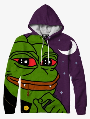 Hoodies Vampire Pepe Png Hood Pepe America - Hoodie Matrix #2065723