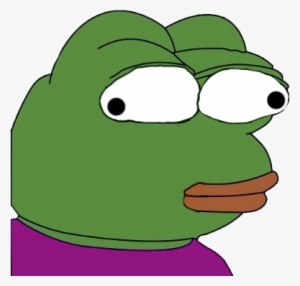 View Samegoogleiqdbsaucenao 3453543535345 , - Sad Frog Square Sticker 3" X 3" #2065841