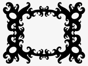 This Free Icons Png Design Of Swirly Frame #2066129