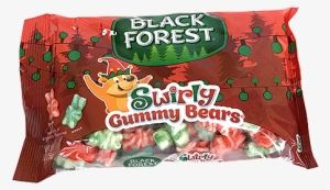 Black Forest Red & Green Swirly Gummy Bears - Black Forest Fruit Medley Fruit Snack - 2 Lb. #2066555