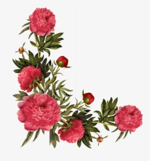 Coins - Earrings "small Summer Flowers" Cabochons Red #2066856