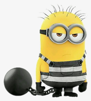 Png Royalty Free Minions Jail Angekettet Sticker By - Despicable Me 3 Artist Pad #2067748