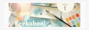 Peekaboo-banner2 - Watercolor Paint #2068168
