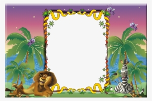 Moldura Para Fotos Infantil Madagascar - Nintendo Game Boy Advance Madagascar #2068287