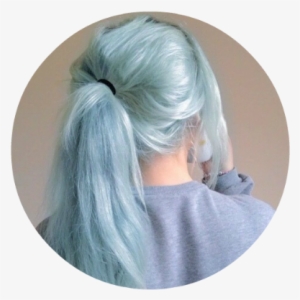 Ice Blue Silver Hair #2068874