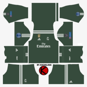 Uefa Champions League Real Madrid Kit - Kit Italy Dream League Soccer 2018 #2069508