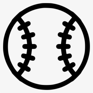 Ball Baseball Comments - Baseball Icon Black And White #2069913
