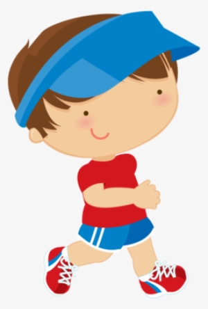 Running Club - Minus - Niño Deportista Dibujo #2069962