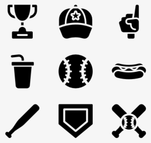 Baseball Elements - Baseball Icons Png #2069968