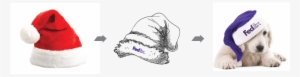Fedex Santa Hat Illustration - Sketch #2073707