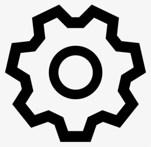 Png File - Settings Logo Png White #2074312