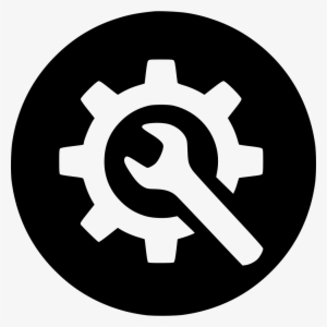 Configuration Gear Preferences Repair Svg Png Comments - Instagram Logo Black Vector #2074519