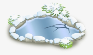 Big Frozen Pond - Frozen Pond Transparent #2074843
