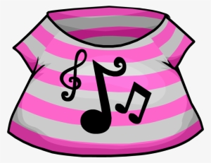 Pop Music Shirt Icon - Club Penguin Music Shirt #2075091