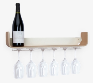 1023universal Ashwood Wine Shelf1 - Glasses Shelf Png #2075545