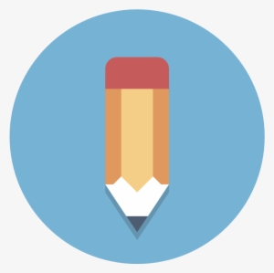 Circle Icons Pencil - Graphic Design #2076131