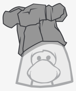 Stone Hat Club Penguin - Club Penguin The Flip #2076336