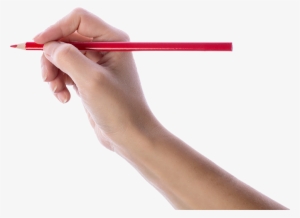 Transparent Hand Pencil - Hand Writing With Pencil Png #2076395