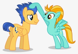 Flashdustvec - Mlp Lightning Dust And Flash Sentry #2076770