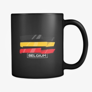 Belgian, Belgium Europe Patriotic Country Flag Black - Pilot Mug #2077007