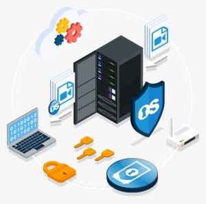 You Can Setup Keyos™ Multipack™ Server Wherever You - Computer Servers Network Png #2077652