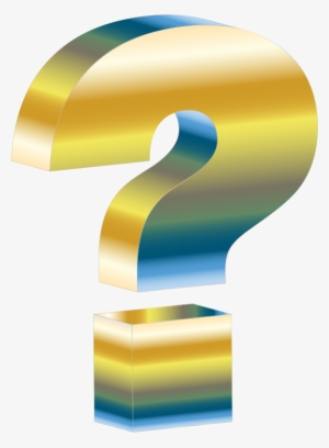 Medium Image - 3d Question Mark Transparent #2078001