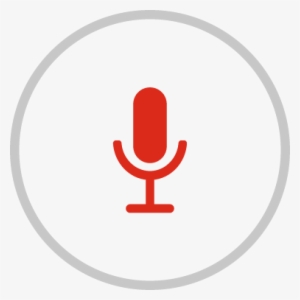 Mobile Voice Recording - Voice Record Red Icon #2078579