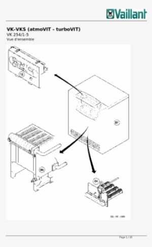 Взрывная схема vaillant max