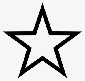 Png File - Star Clipart Black And White #2079303