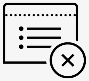 Delete View Icon - Icon #2079424