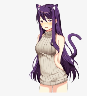Neko Yuri Vk Sweater [photoshopped] - Doki Doki Yuri Sweater #2079608