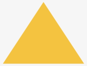 Yellow Shape - Triangle Png #2079841