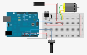 Arduino Bb Pot Transistor Motor Diode - Lcd 20x4 Arduino I2c #2080114