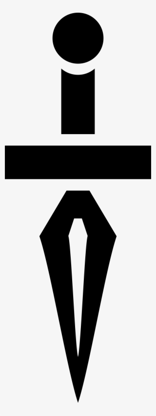 File - Dagger Symbol - Svg - Symbol #2080457