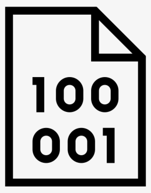 Binary Clipart Fingerprint - Binary Icon #2080857