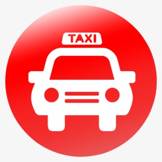 Taxi Computer Icon Vector - Taxi Icon Png Red #2081118